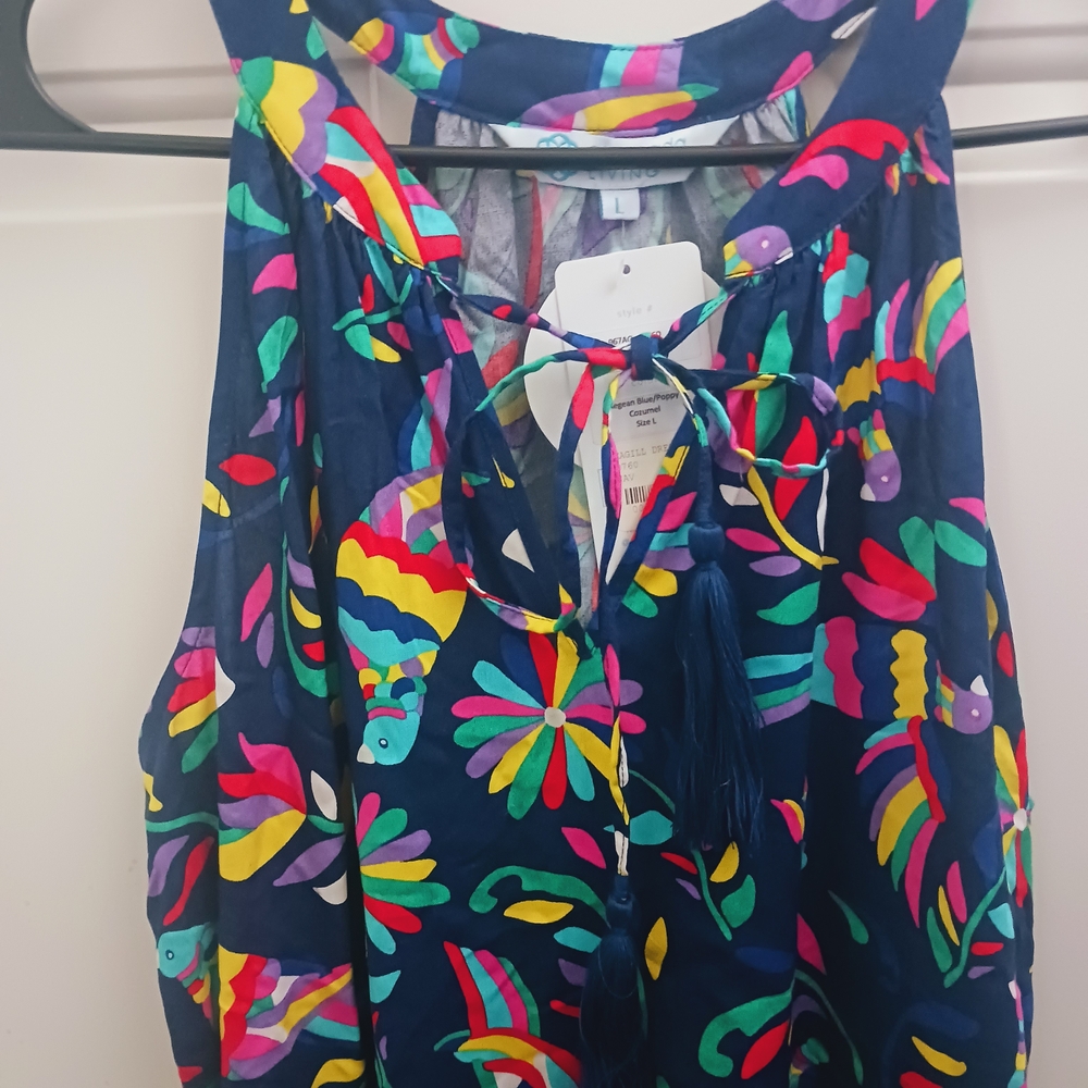 Escapada Multicolor Sleeveless Dress - Picture 2 of 9